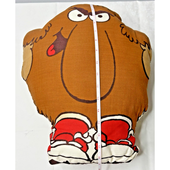 Vintage 1983 Rainbow Brite Lurky Monster Character Cut and Sew Plush Pillow - Picture 6 of 7